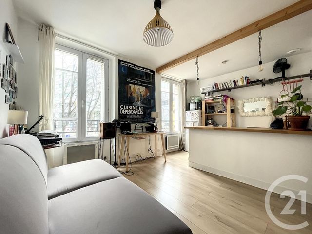 Appartement F1 à vendre - 1 pièce - 20.26 m2 - PARIS - 75020 - ILE-DE-FRANCE - Century 21 Gambetta Immobilier