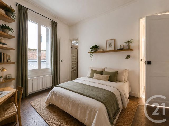 Appartement Souplex à vendre - 3 pièces - 46.54 m2 - PARIS - 75020 - ILE-DE-FRANCE - Century 21 Gambetta Immobilier