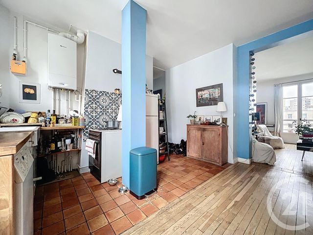 Appartement F4 à vendre - 4 pièces - 61.59 m2 - PARIS - 75020 - ILE-DE-FRANCE - Century 21 Gambetta Immobilier